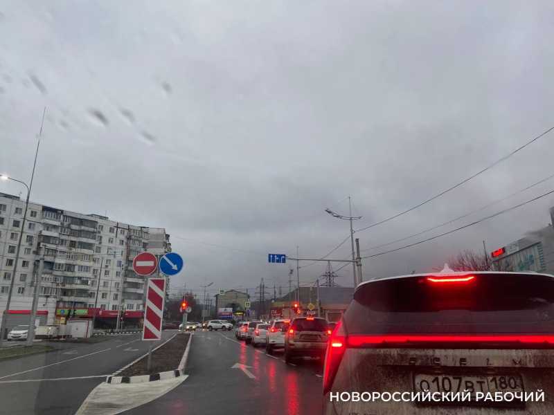 Новороссийцы тестируют новую развязку. Как всегда, есть довольные, а есть – не очень