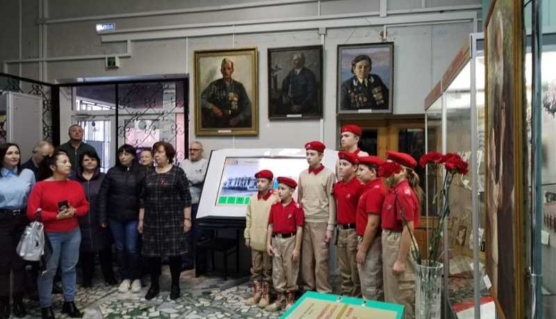 В городе-герое Новороссийске открыли выставку, посвященную фронтовикам-малоземельцам
