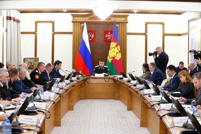 В Краснодаре обсудили вопросы развития Кубанского казачьего войска
