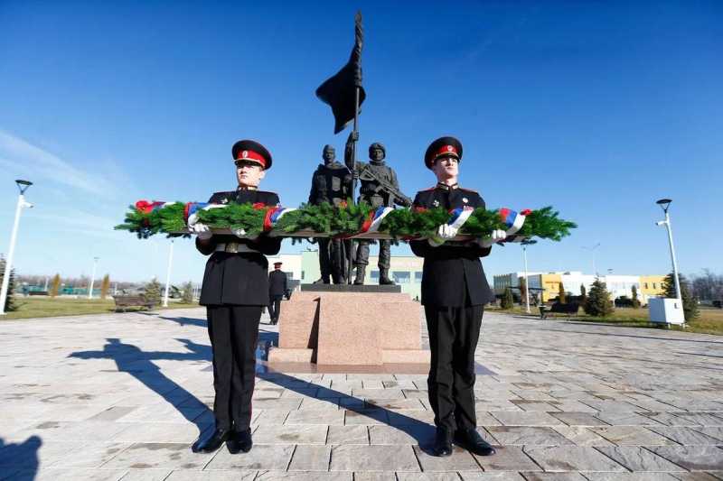 В Краснодарском крае на территории центра «Патриот» стартовала акция «100 дней до Великой Победы»