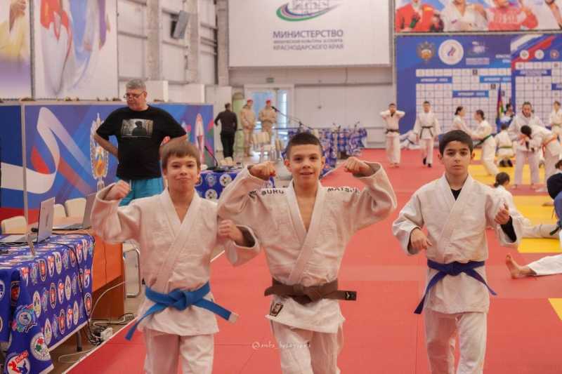 В Краснодарском крае провели первый этап нового проекта Федерации дзюдо России