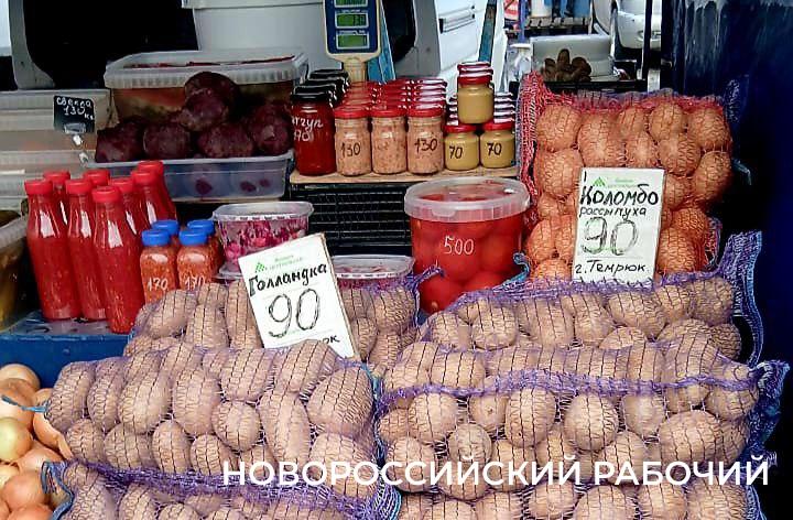 В Новороссийске предлагают картошку по 160 рублей за килограмм