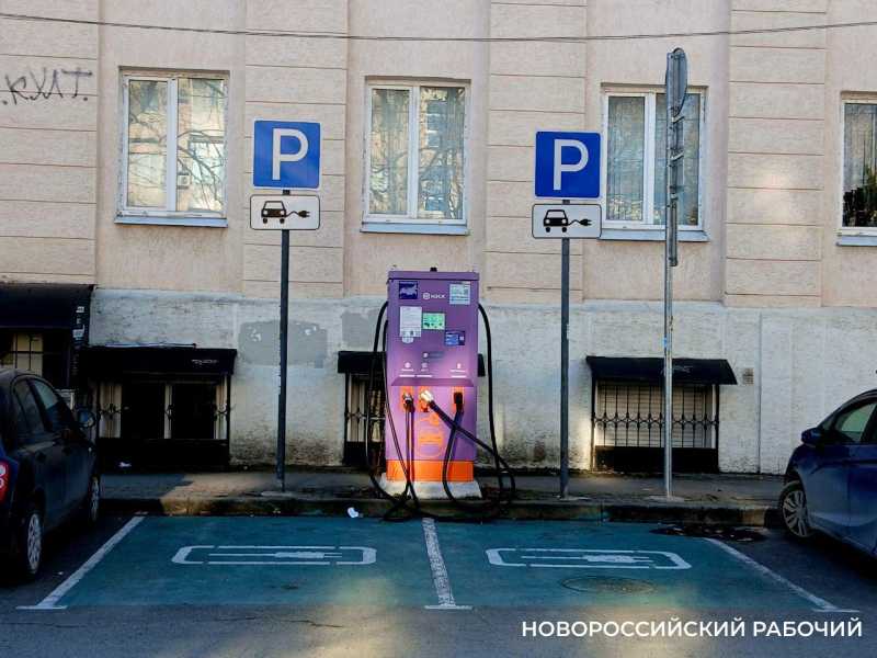 В Новороссийске выросло число электромобилей и зарядных станций