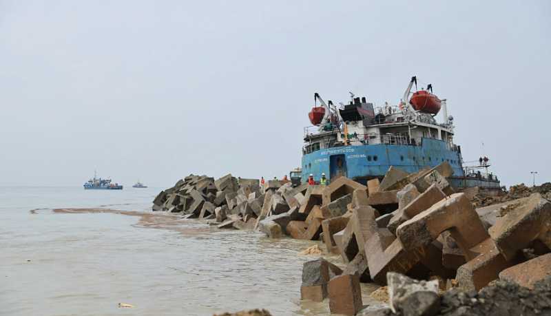 Виталий Савельев и Вениамин Кондратьев оценили работу по ликвидации последствий ЧС в районе мыса Панагия