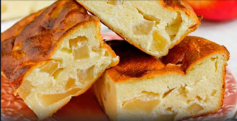 Запеканка творожная с яблоками – вкусный и полезный десерт
