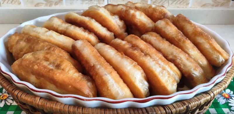 Жареные пирожки с капустой!