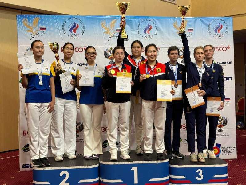 Женская сборная Краснодарского края завоевала бронзовую медаль на чемпионате России по стрельбе из лука