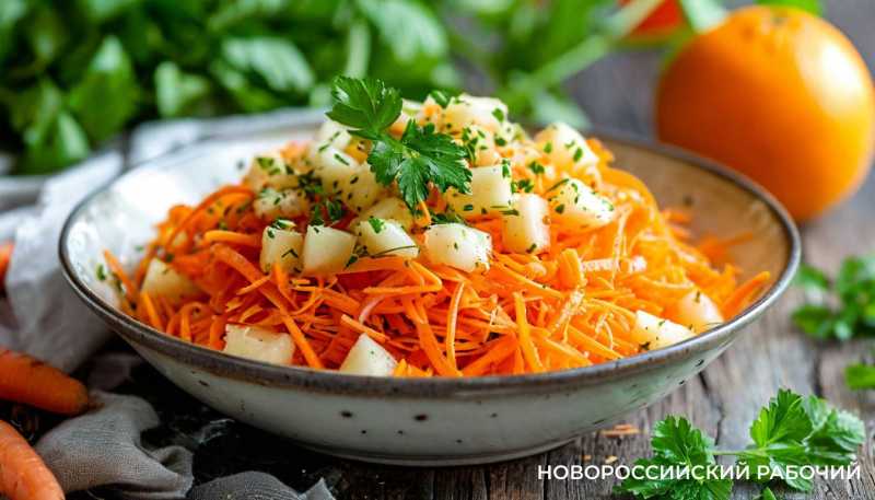 Апельсиновый салат с морковью &ndash; и вкусно, и полезно