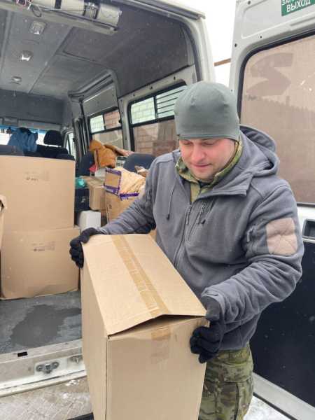 Гуманитарную помощь доставили из Новороссийска пострадавшим жителям в Херсонскую область