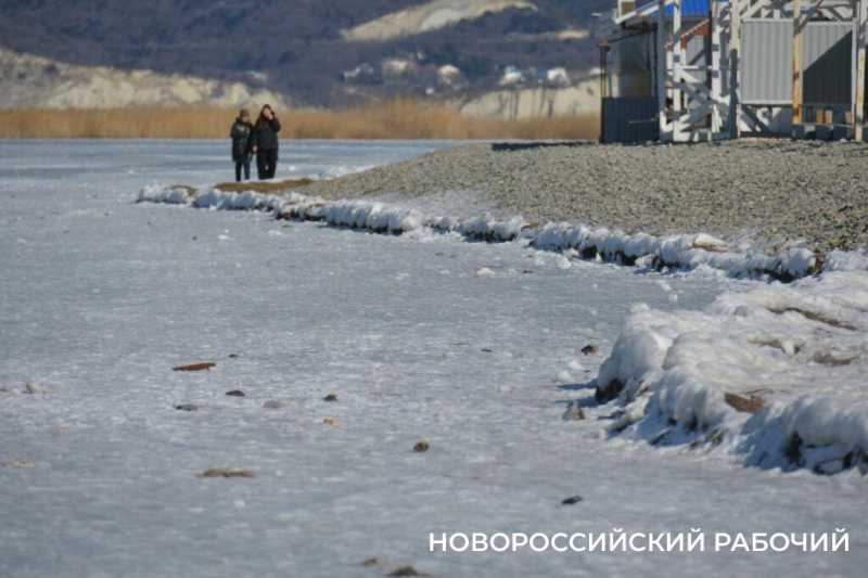 «Море в Новороссийске НЕ ЗАМЕРЗЛО»! Местные смеются над фейками, которые завирусились в сети