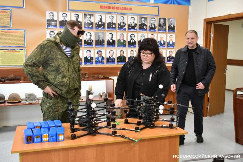 Новороссийский «Союз патриотов» передал на фронт десять дронов