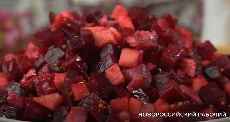 Салат из свеклы и сельди