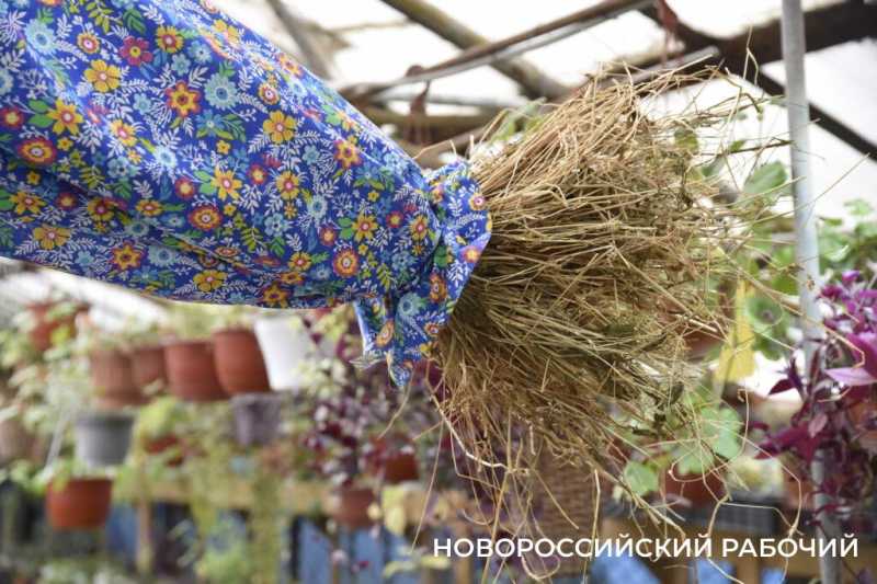 «Такое чучело и жечь жалко!» В Новороссийске все готово к празднованию Масленицы