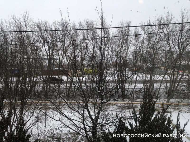 В Новороссийске из-за гололедицы отменяют рейсы автобусов