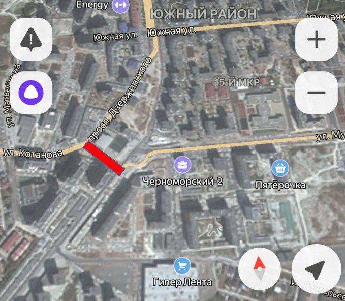 В Новороссийске на 3 месяца перекроют дорогу в спальном районе
