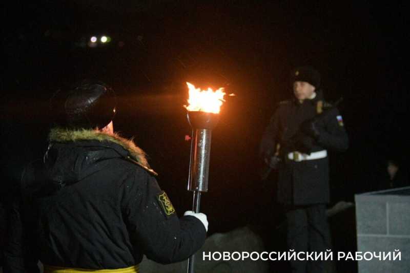 В Новороссийске на священной Малой Земле прошла Всероссийская акция «Бескозырка»