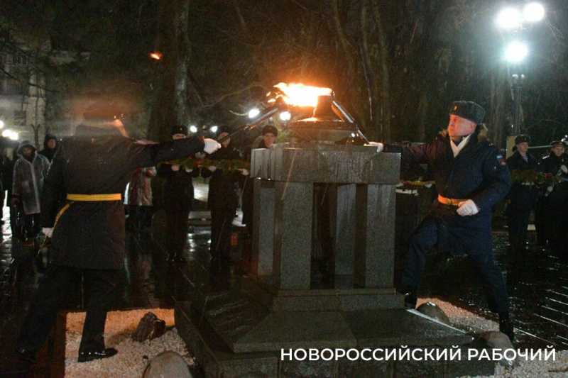 В Новороссийске на священной Малой Земле прошла Всероссийская акция «Бескозырка»
