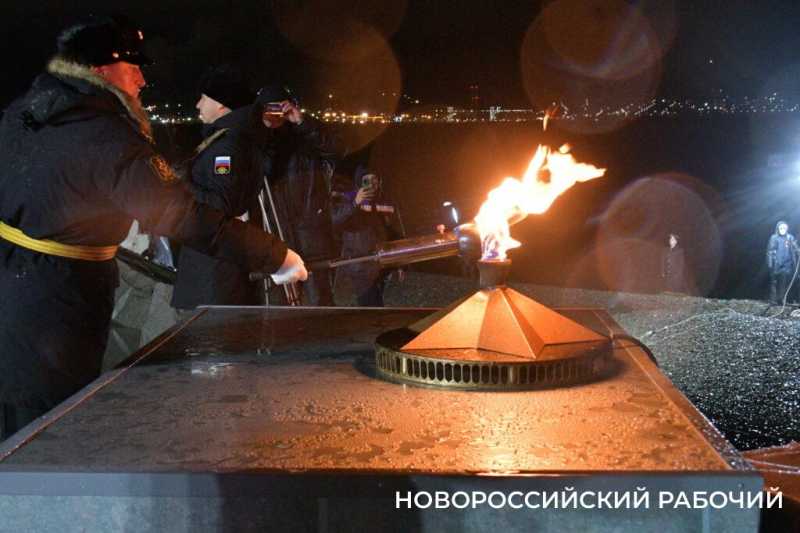В Новороссийске на священной Малой Земле прошла Всероссийская акция «Бескозырка»