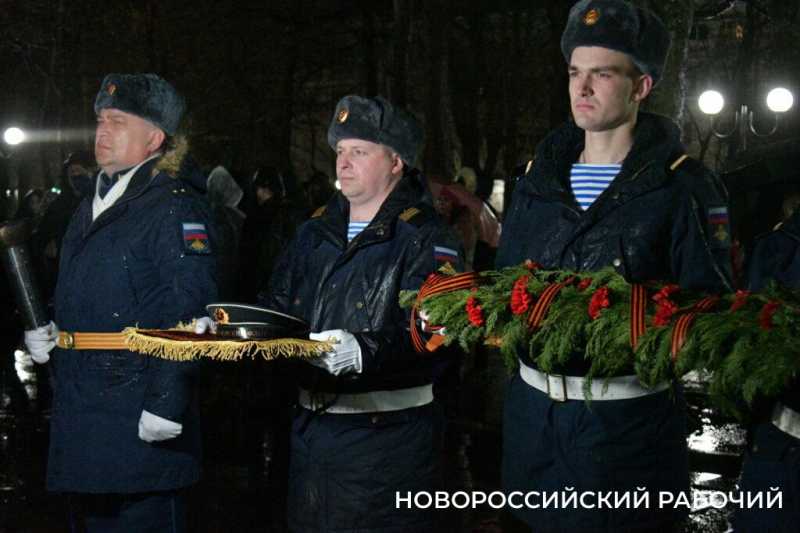 В Новороссийске на священной Малой Земле прошла Всероссийская акция «Бескозырка»