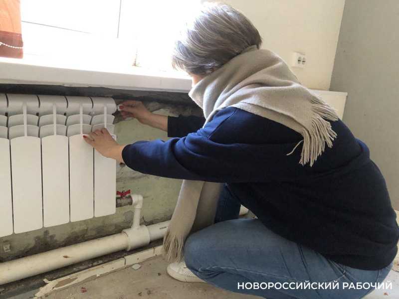 В Новороссийске продолжается борьба с холодом в квартирах