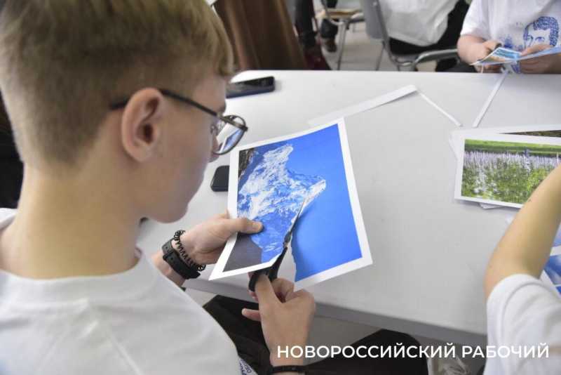 Фотокор «Новороссийского рабочего» провел мастер-класс для  юных географов  во Всероссийском  центре «Смена»