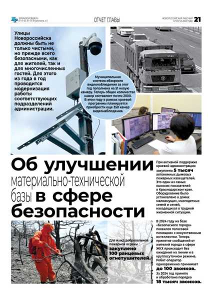 Глава Новороссийска отчитался о результатах работы в 2024 году. Цифры, факты, акценты