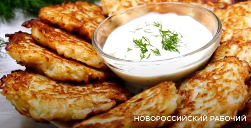 Оладьи из капусты