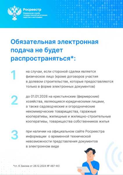 С 1 марта 2025 года юридические лица должны оформлять недвижимость в электронном виде