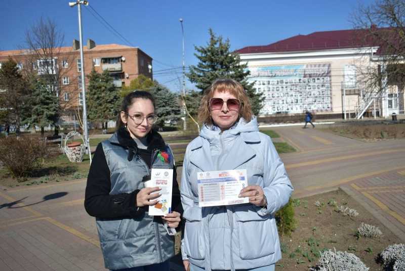 В станице Кущевской состоялась акция по информированию о последствиях неформальной занятости