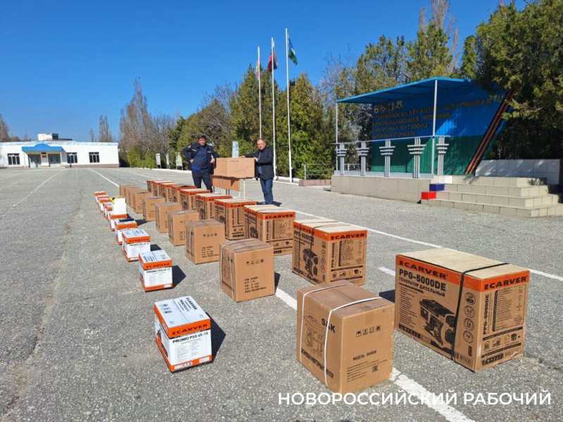 В зону СВО из Новороссийска отправлен очередной груз гуманитарной и военно-технической помощи