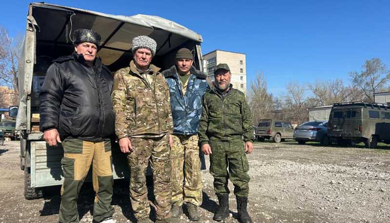 Казаки Новороссийского РКО доставили очередную партию гуманитарного груза для казаков-добровольцев, выполняющих задачи специальной военной операции