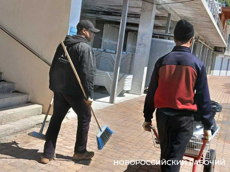 Курортный пригород Новороссийска готовится к лету и отдыхающим