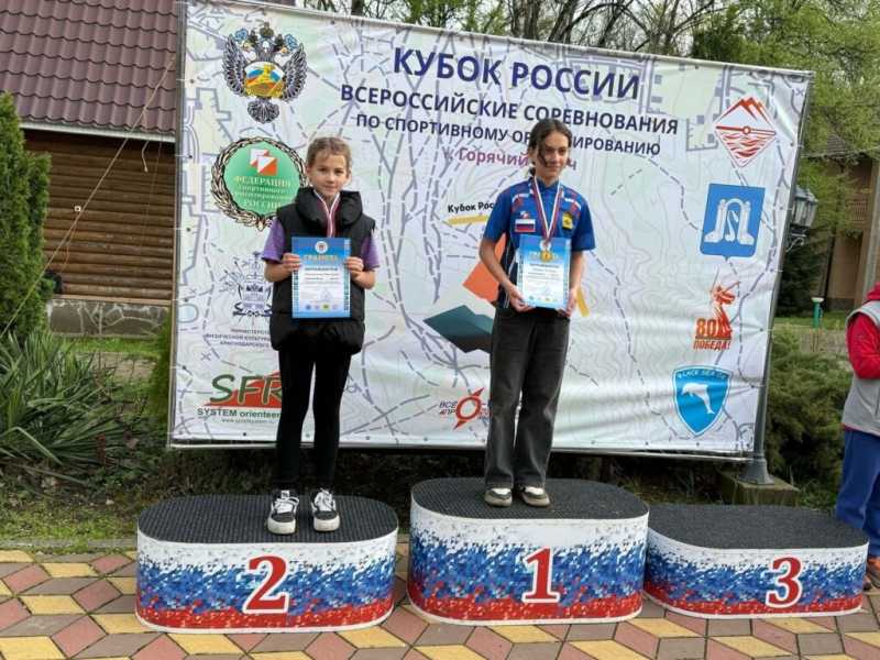 Новороссийские ориентировщики – обладатели медалей Всероссийского уровня