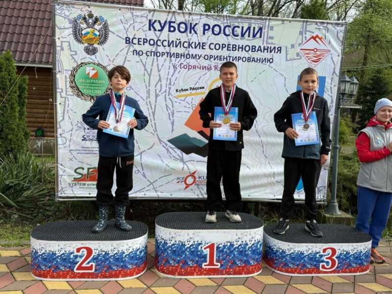 Новороссийские ориентировщики – обладатели медалей Всероссийского уровня
