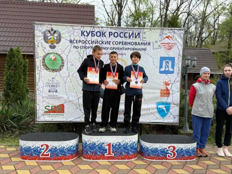 Новороссийские ориентировщики – обладатели медалей Всероссийского уровня