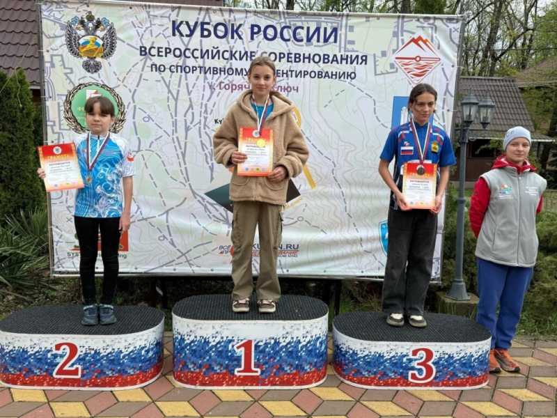 Новороссийские ориентировщики – обладатели медалей Всероссийского уровня
