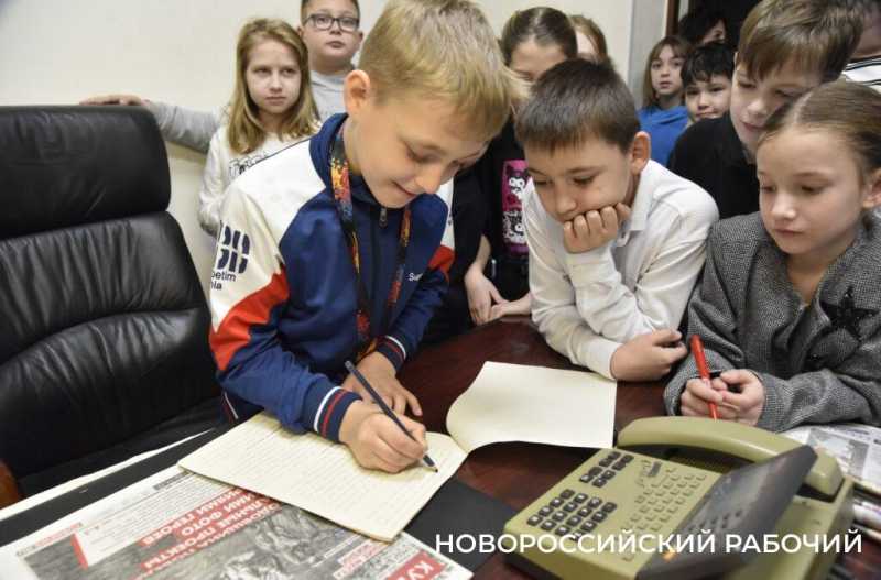 «Новороссийский рабочий» воспитывает поклонников смолоду!