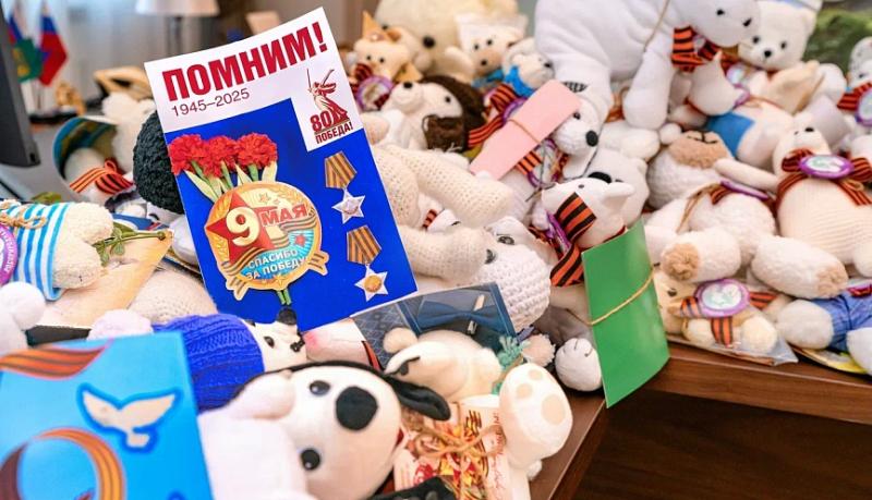 Первая всероссийская акция «Игрушка ветерану» собрала больше 1000 работ