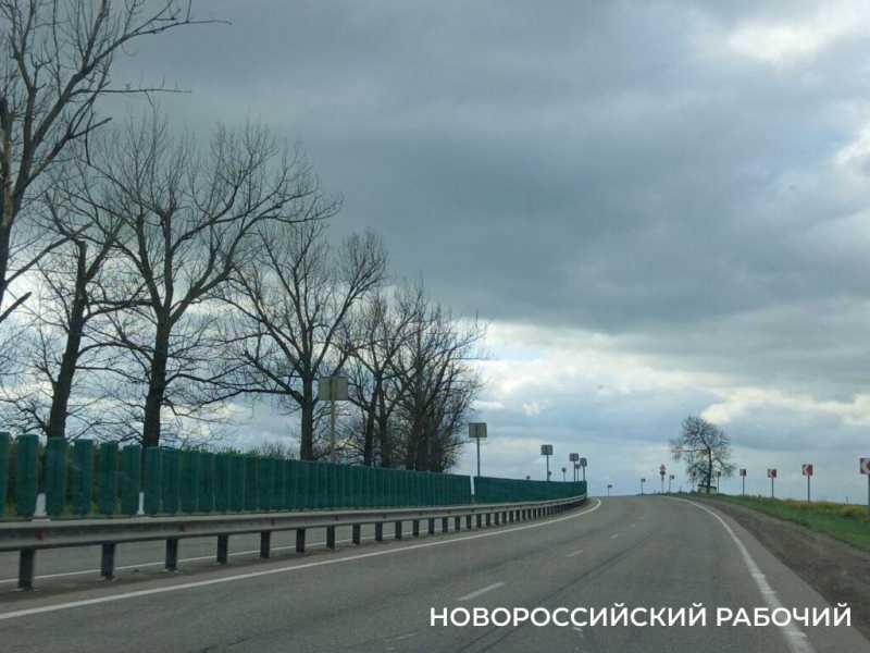 По дороге в Новороссийск появились желто-зеленые локации для фотосессий