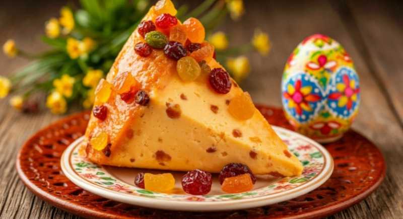 Самый простой рецепт карамельной пасхи