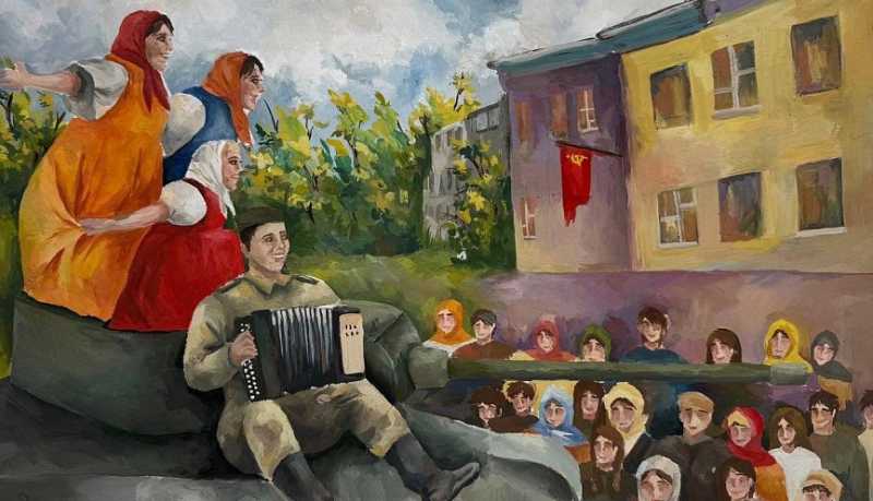 В городе-герое открылась выставка рисунков по итогам конкурса «История Новороссийска со времен Великой Отечественной войны»