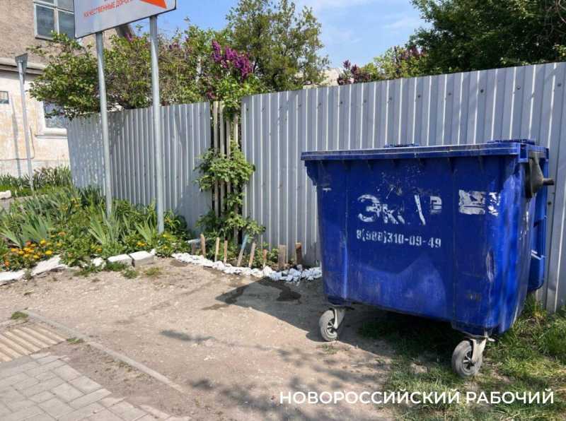 В Новороссийске пенсионерка сажает клумбы, убирает остановки  и чистит ливневки. Чтобы жителям было приятно!