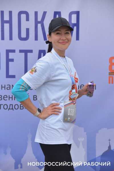 В Новороссийске стартовала массовая эстафета в честь Победы