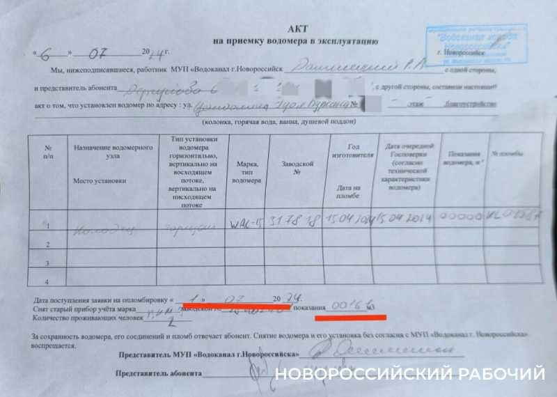 В Новороссийске жители сидят без воды, потому что заплатили за нее частникам?