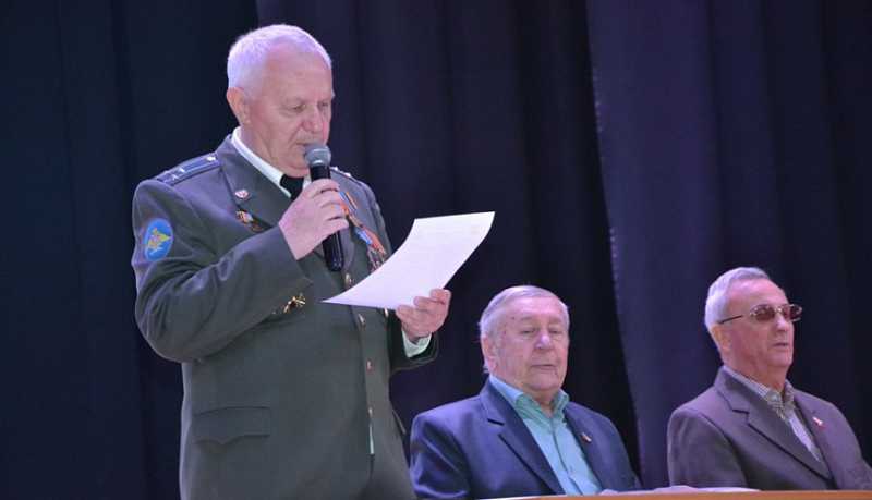 Ветеранов и военнослужащих Кубанского казачьего зенитно-ракетного полка поздравили с Днем войск ПВО