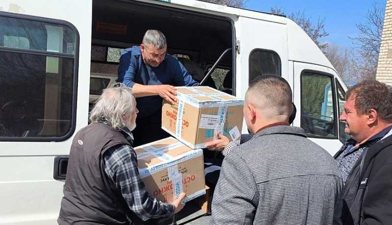 Волонтеры города-героя Новороссийска доставили гуманитарную помощь жителям прифронтовых сел Херсонской области