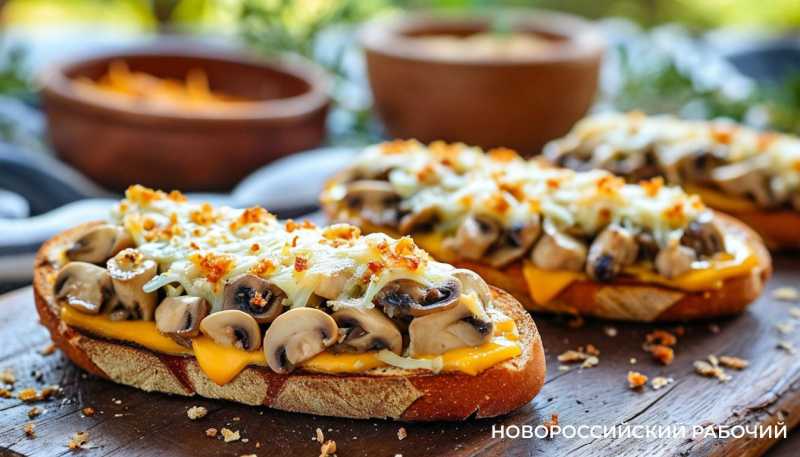 Грибные бутерброды &ndash; и на завтрак, и на перекус