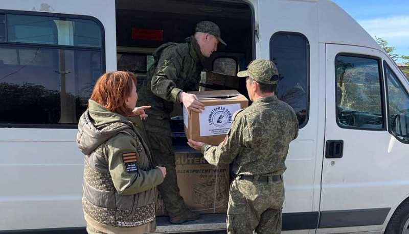 Новороссийские волонтеры доставили порядка 1,5 тонны посылок военнослужащим в Херсонскую область и на Запорожское направление