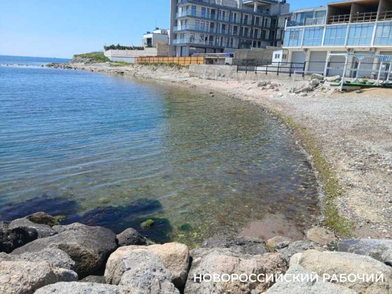 Пляж Мысхако в Новороссийске хорош пока только для воздушных ванн
