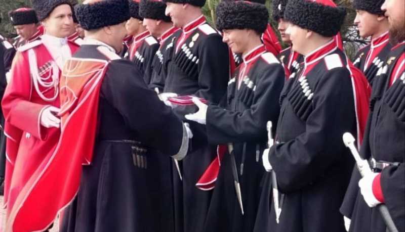 Студент Новороссийского профессионального техникума принял участие в военном параде
